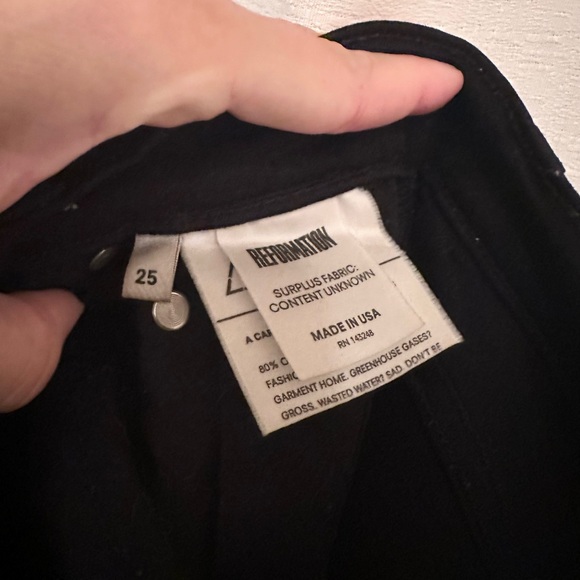 Reformation Stretch Flood Jean - Picture 5 of 8